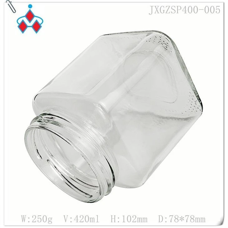 Glass Honey Jars 