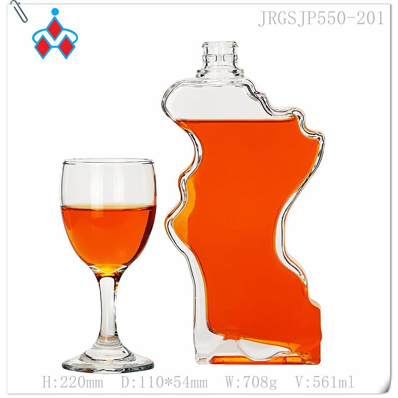 Personallsed Whisky Glass Bottle