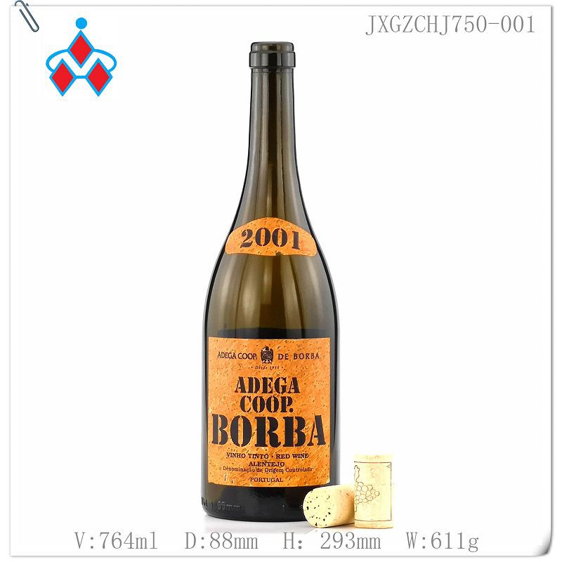 Fľaše na víno z Rýna