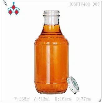 Uhličité sklenené fľaše na nápoje