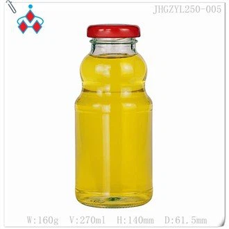 Sklenená nápojová fľaša 250ml