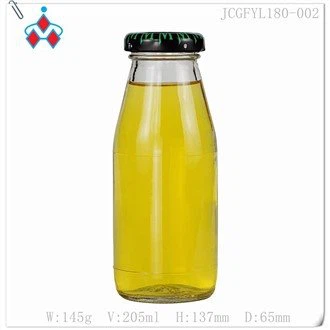 Sklenená fľaša na nealkoholické nápoje