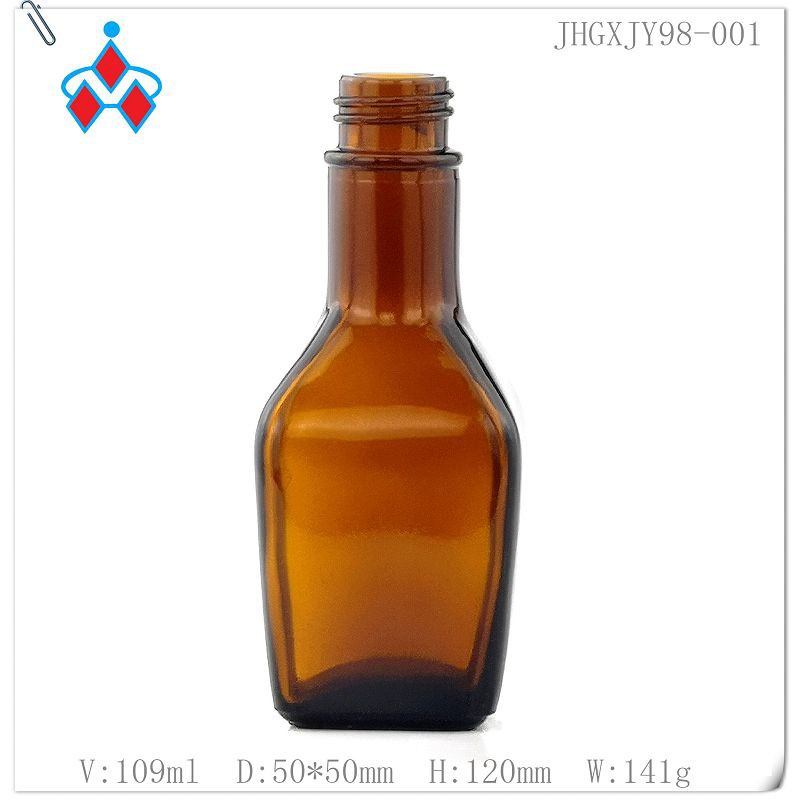 Sklenená fľaša na dávkovač sójovej omáčky