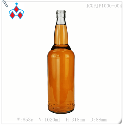 Whiskey 1l Glass Bottle